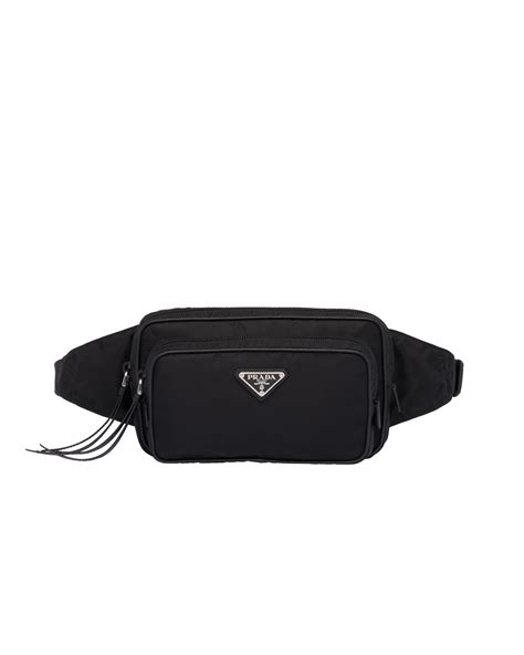 prada belt bag white|Prada nylon waist bags.